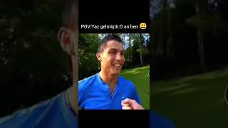 Yaz Tatili ne çabuk geçti yazkeşfet oyun ronaldo [upl. by Arndt]