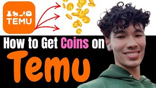 How to Easily Get Coins on Temu App QUICK GUIDE✅ [upl. by Dyraj]