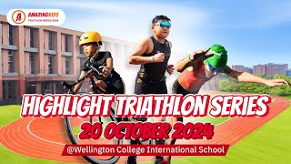 Event Highlight  AmazingKids Triathlon 2024 Wellington College International School Full Version [upl. by Matthias]