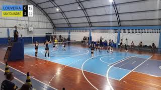 Vôlei Louveira x Santo André  Campeonato Paulista U17 18102024 [upl. by Ettenig926]