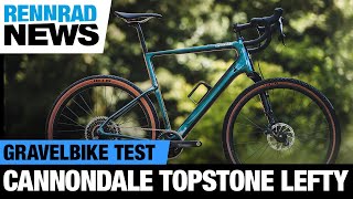 Test Cannondale Topstone Carbon Lefty [upl. by Nylaehs]