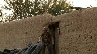 Marines repel Taliban attack [upl. by Housum]