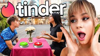 1 TikToker VS 5 Chicos Tinder en Persona [upl. by Anitak]