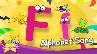 Alphabet Song  Alphabet ‘F’ Song  English song for Kids [upl. by Kimbra]