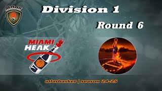 Atlasbasket  Div 1Round 6  MIAMI HEAK vs ΡΟΥΚΟΥΝΕΣ [upl. by Adnohrahs]