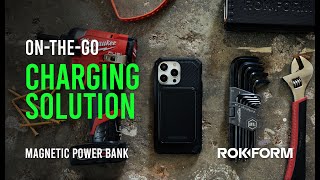 ROKFORM Magnetic Power Bank  The Ultimate Portable Charger [upl. by Godart266]