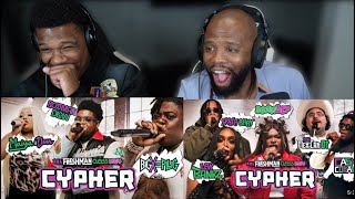 2024 XXL Freshman Cypher  POPS REACTION [upl. by Yajet889]