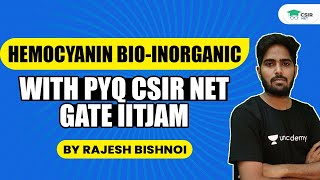 Hemocyanin  BIOINORGANIC with PYQ  CSIR NET  GATE  IITJAM  By Rajesh Bishnoi [upl. by Emmy]