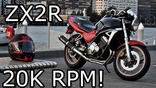 Ninja ZX2R  Best Sounding Bike Tom Has Ridden 20K RPM [upl. by Nagar]