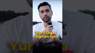 Yurt Dışı Eğitim İçin Nereden Başlanır [upl. by Ayikal]