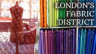 Exploring Londons Fabric District 👀  Goldhawk Road [upl. by Nariko532]