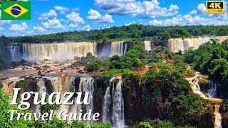 🇧🇷 Iguazu Waterfalls Travel Guide Brazilian side 4K [upl. by Hanley]