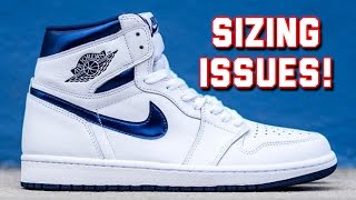 SIZING ISSUES ON JORDAN 1s [upl. by Odnamla]