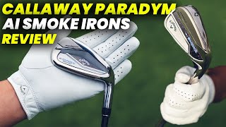 Callaway Paradym Ai Smoke Irons Review Are Callaways AiSmoke Irons the Longest Ever [upl. by Eirelav]