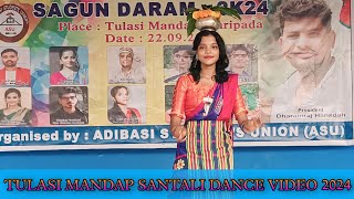 TULASI MANDAP SANTALI DANCE VIDEO BARIPADA 2024simiyankiskuentertainment [upl. by Ernie83]