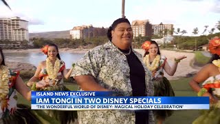 Iam Tongi brings festive holiday tunes to a new Disney performance special [upl. by Venuti]