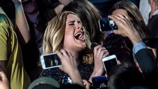 Adele Stops Concert To Tell Fans To Stop Filming [upl. by Ittap]