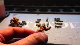 Magnetizing new Space Marine Tactical Squad [upl. by Lledyl]