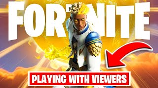 🔴 FORTNITE LIVE CROWN WINS WITH VIEWERS shorts fortnitelive [upl. by Rinna212]