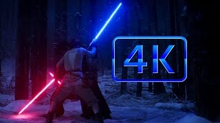 Star Wars The Force Awakens Entire Space Battle HD [upl. by Arrehs]