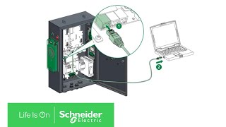 How to Connect PC to EVlink Charger and Access Commissioning Tool  Schneider Electric Suppot [upl. by Nadya972]