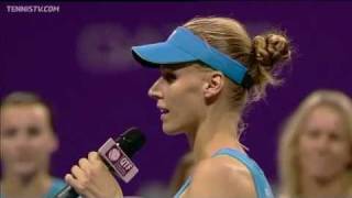 Dementieva retirement speech [upl. by Acinoev]