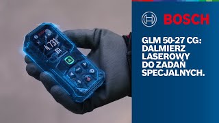 GLM 5027 CG Bosch Professional dalmierz laserowy do zadań specjalnych [upl. by Enyluqcaj]