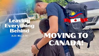 Moving from Philippines to Canada after more than 3 years stay The journey begins [upl. by Gerdy]