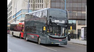 Bus Route 23 To Bartley Green [upl. by Juetta]