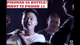 POISON 13 VS MHOT PIKUNAN SA STAGE [upl. by Arrio436]