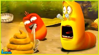 LARVA Season 1 Episode 28 Garbage collection  Best Cartoons 20224  Hilarious Cartoon Compilation [upl. by Bran390]