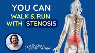 How to Walk and Run with Stenosis or Spondylolisthesis  Posture Correction [upl. by Elwira]