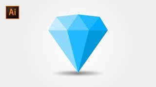 Comment faire un diamant sur Illustrator  TUTORIEL [upl. by Asaph]