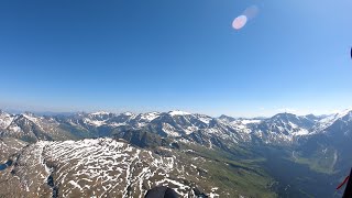 160km FAI Dreieck vom Bischling  Werfenweng mit dem Paragleiter [upl. by Freddy]