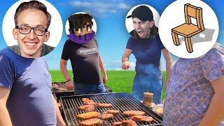 BARBEQUE SIMULATOR con Sedia Leo e Cristo [upl. by Inverson134]