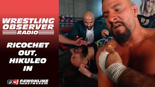 Ricochet out of WWE Hikuelo in  Wrestling Observer Radio [upl. by Emelita26]