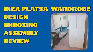 IKEA PLATSA Wardrobe Assembly Design Unboxing and Review [upl. by Janey]