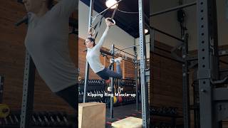 Kipping Ring Muscleup [upl. by Ellecrad]