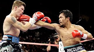 Manny Pacquiao vs Ricky Hatton  Highlights [upl. by Rimhsak449]