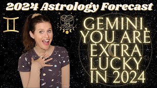 GEMINI 2024 YEARLY HOROSCOPE ♊ ABUNDANCE  BLESSINGS Coming In for You  A New LUCKY Chapter Ahead 🍀 [upl. by Marc784]