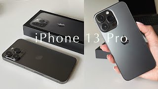 iPhone 13 Pro Graphite Unboxing [upl. by Nomaj]