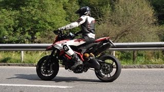 Raw Hillclimb  Ducati 821 Hypermotard SP Termignoni [upl. by Crispas]