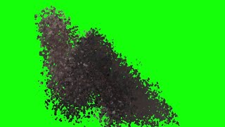 Thanos Disintegration Effect Green Screen End Game  Disintegration Particles Green Screen [upl. by Harriott]