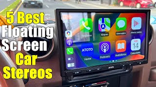 Best Floating Screen Receiver  Top 5 Best Floating Screen Car Stereos [upl. by Ataeb]