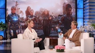 Brie Larson talks ‘Captain Marvel’ clue l GMA [upl. by Eimak]