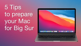 How to prepare your Mac to update to Big Sur [upl. by Irihs]