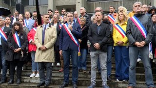 Cérémonie dhommage à Lilian Dejean à Hôtel de Ville de Grenoble [upl. by Buchheim565]