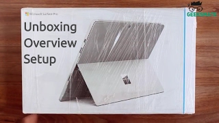 Microsoft Surface Pro 4  Unboxing  Overview and Setup For First Time [upl. by Carrol846]