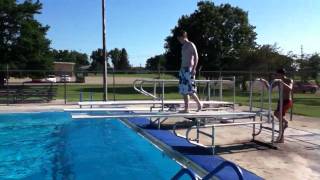 Diving board tricks at the lcmp [upl. by Chadd914]