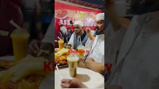 sheikh kishki akipata mihogo kwa Aslay mihogoCocobeach viralshort viralvideo video [upl. by Gianina]